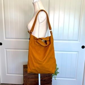 Adorable Multi-Use Canvas Crossbody Tote
